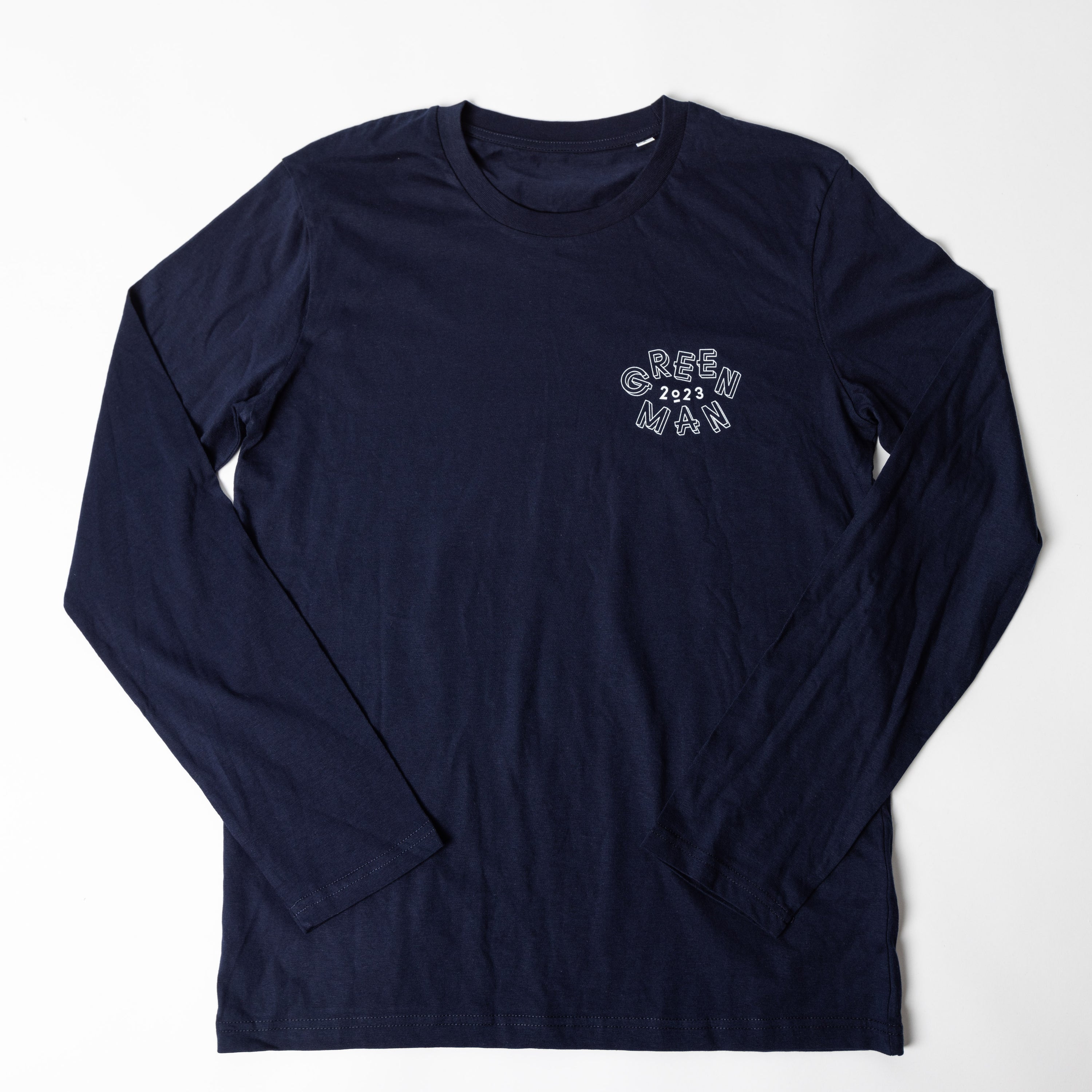 Navy Line-Up Long Sleeve T-Shirt GM23