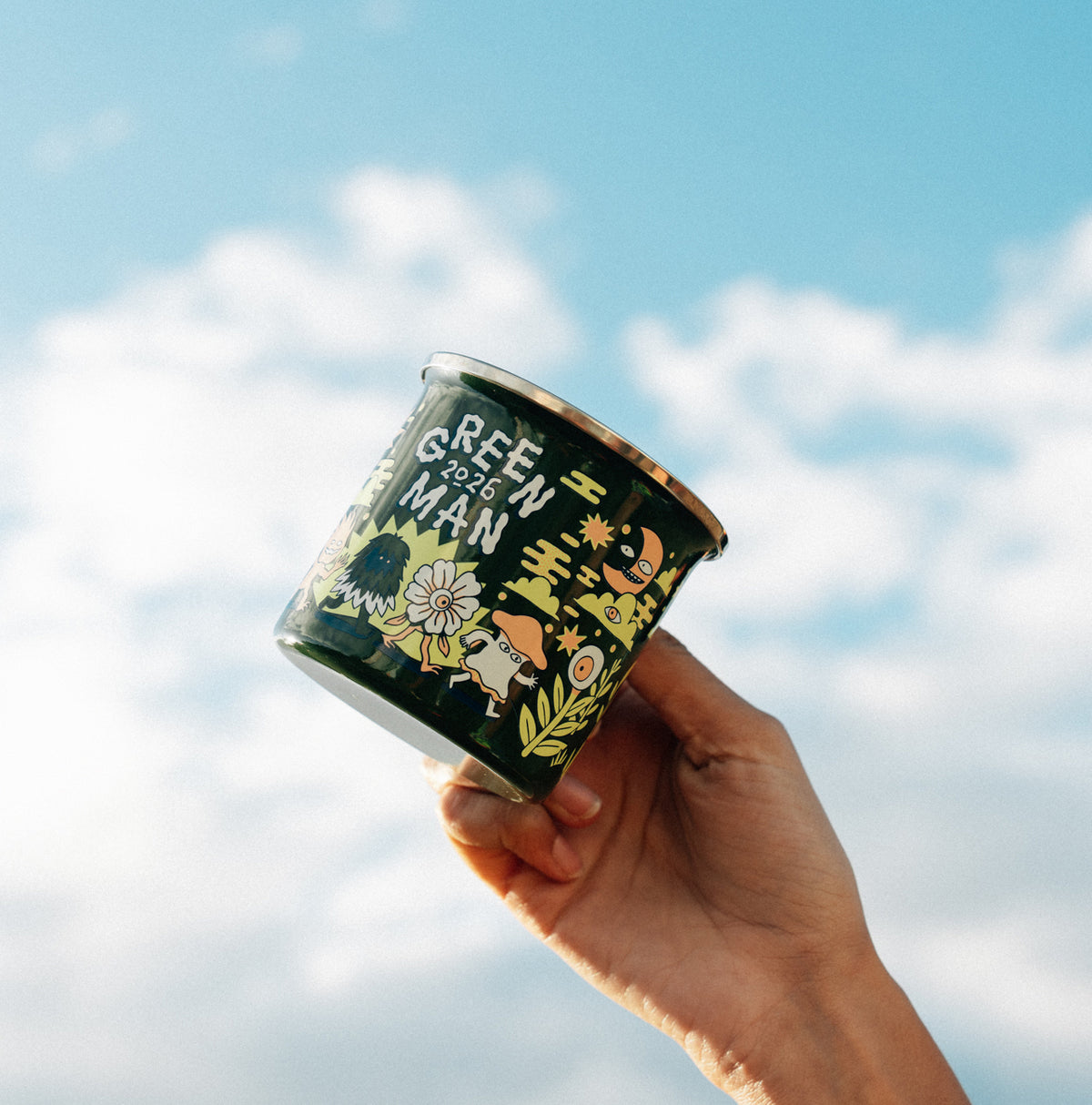 Enamel Camping Mug