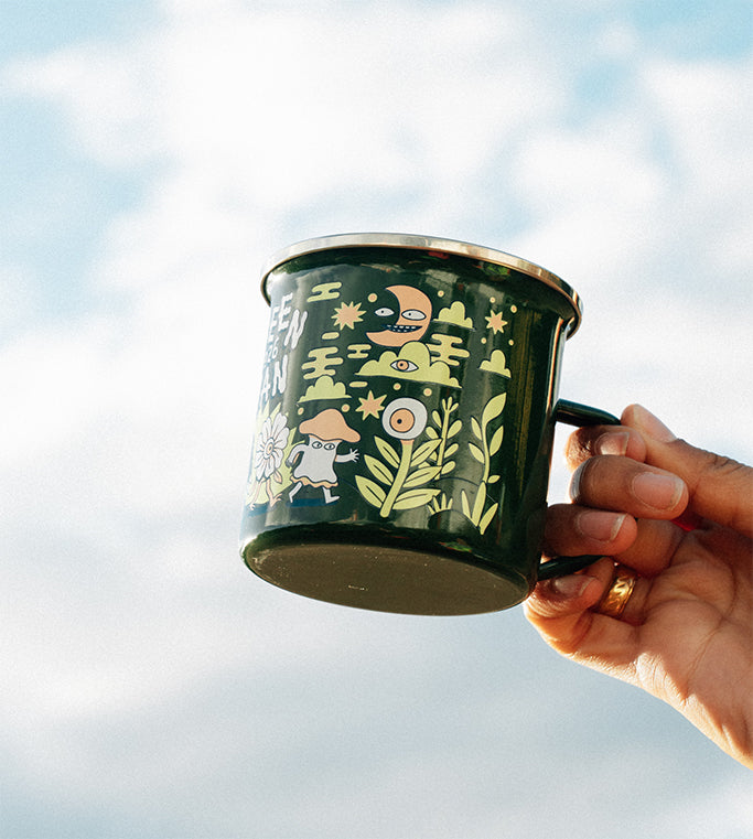 Enamel Camping Mug
