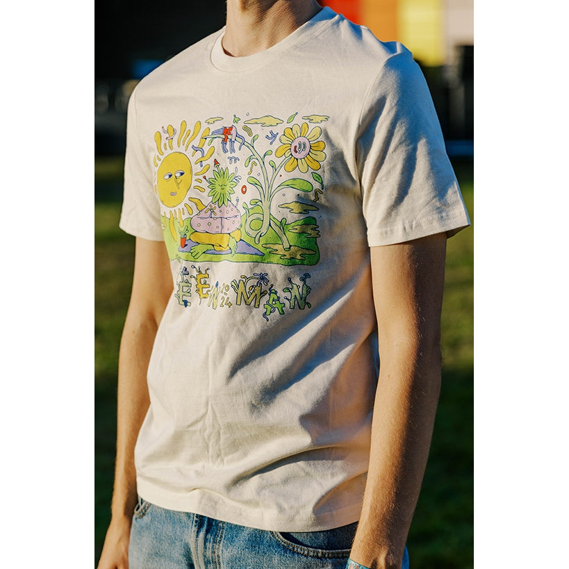 GM | Cream Illustration T-Shirt GM24