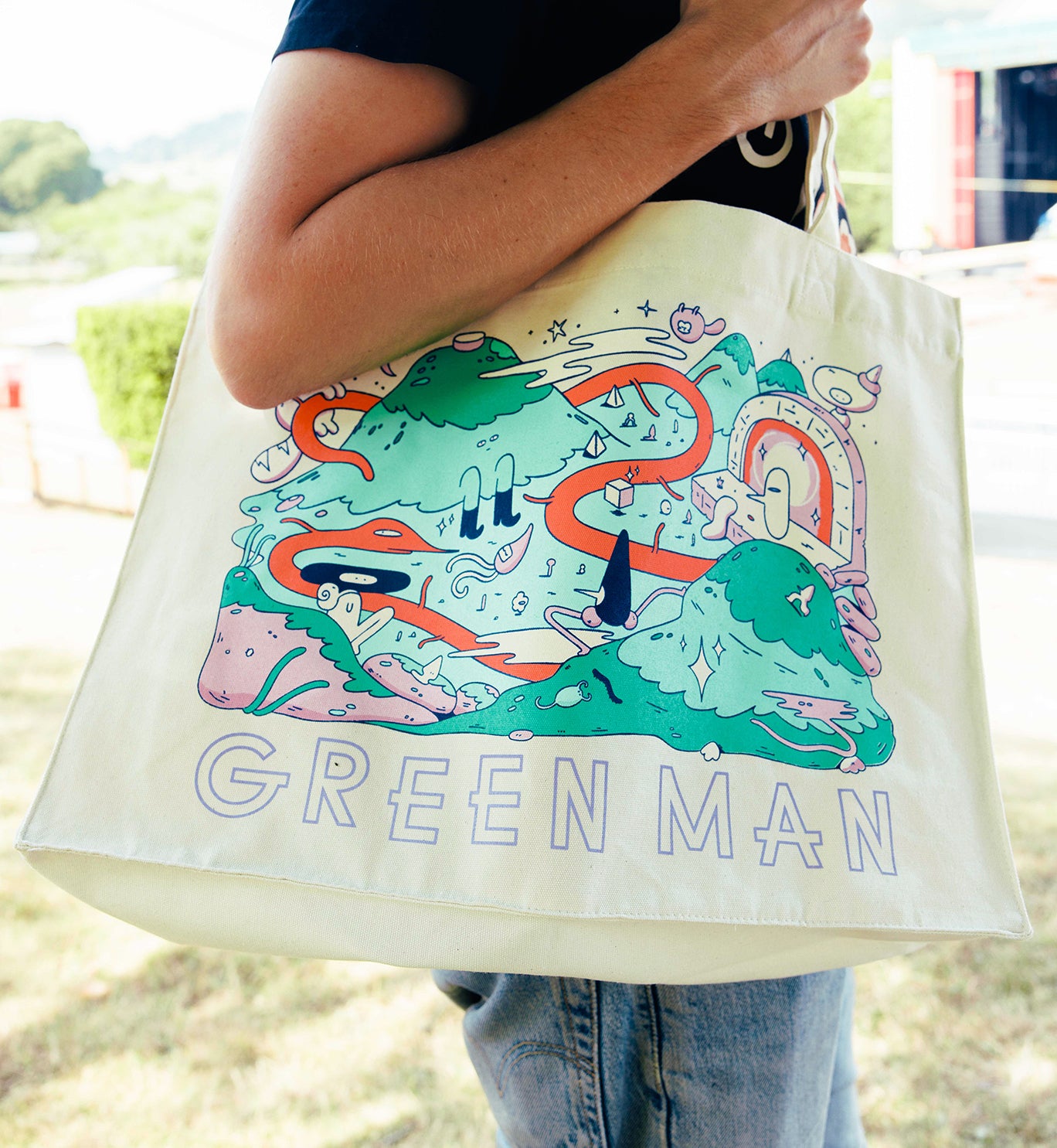 Canvas Shopper Bag