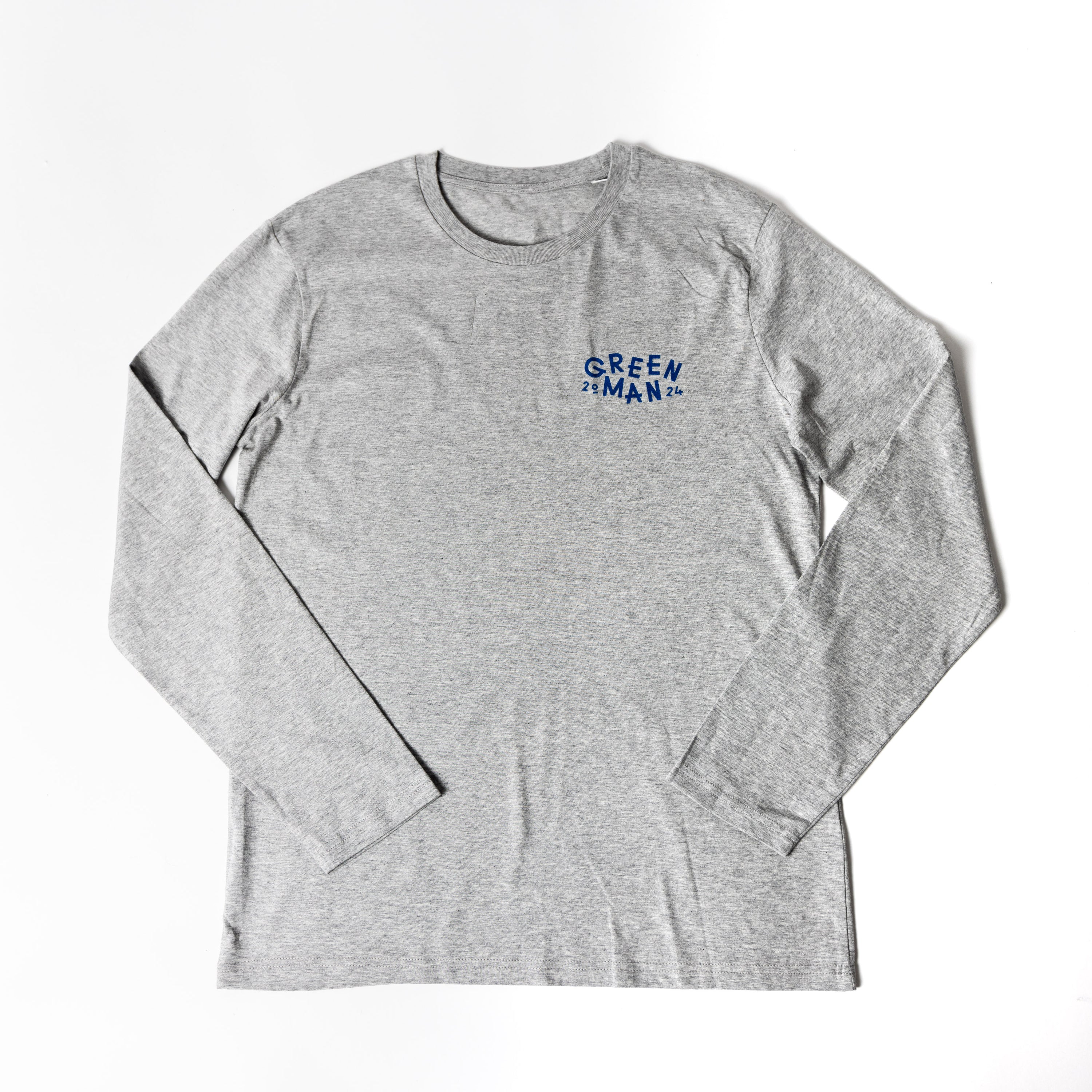 Grey Line-Up Long Sleeve T-Shirt GM24