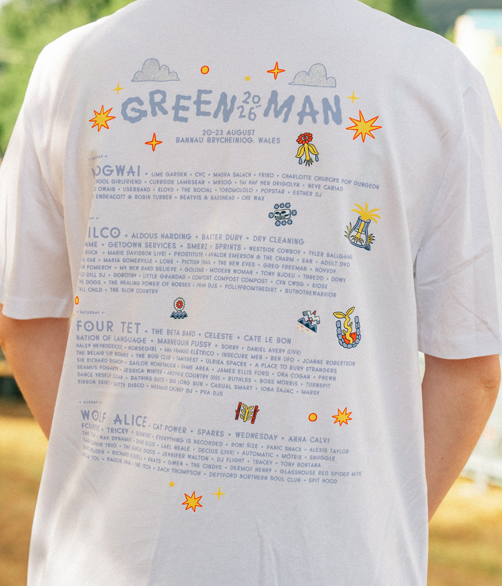 GM26 - White Line-Up T-Shirt