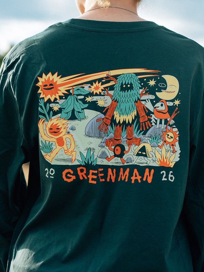 GM26 - Long Sleeve Green T-Shirt
