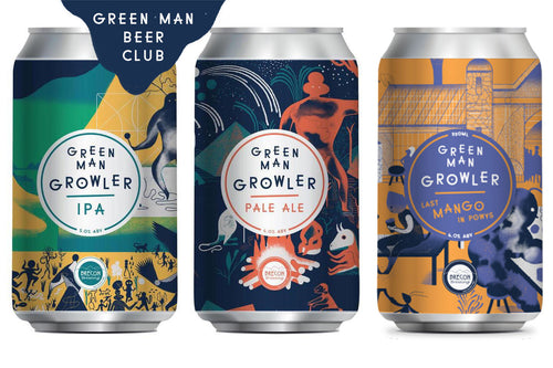 Beer | Green Man Beer Club Subscription | 12 Beer Mixed Case